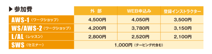 首都圏参加料金