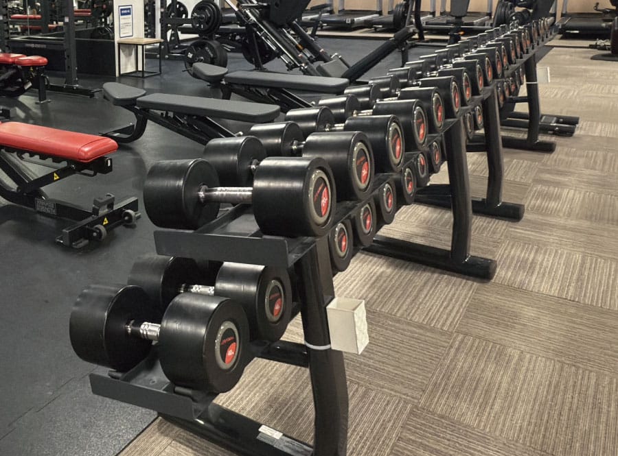 フリーウェイトエリア｜リニューアル】より快適により充実した