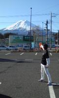 写真：富士山！