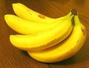 バナナを食べてトレーニング！