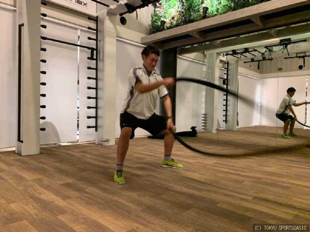 Let Sバトルロープ 店舗日誌心斎橋east West 24plusブログ 公式 東急スポーツオアシス心斎橋 24ｈスポーツジム